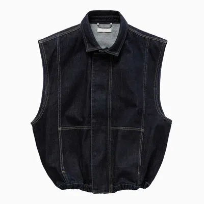 1989 Studio Denim Vest Dark Blue