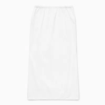 1989 Studio Long Asymmetric Skirt White