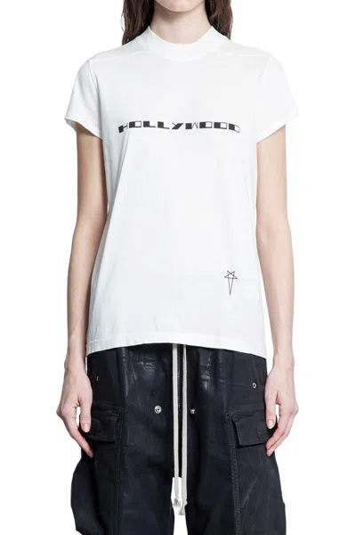 Rick Owens Drkshdw Hollywood Small Level T In White