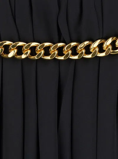 Balenciaga Woman Black Skirts In Multicolor