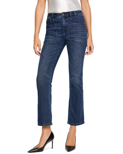 Nic + Zoe Nic+zoe High Rise Bootcut Jeans In Marine In Blue