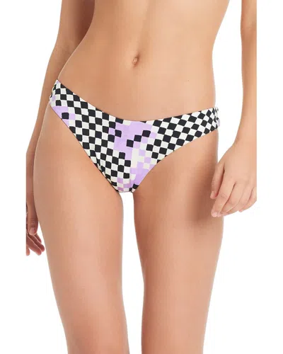 Red Carter Check Me Out Scoop Swim Bottoms In Multi