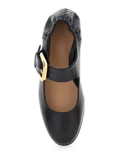 Bottega Veneta Mary Jane Astaire Ballet Fl In Multicolor