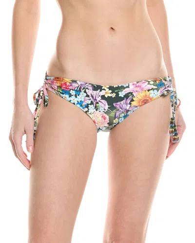 Agua Bendita Eda Dreamin Reversible Bikini Bottom In Blue