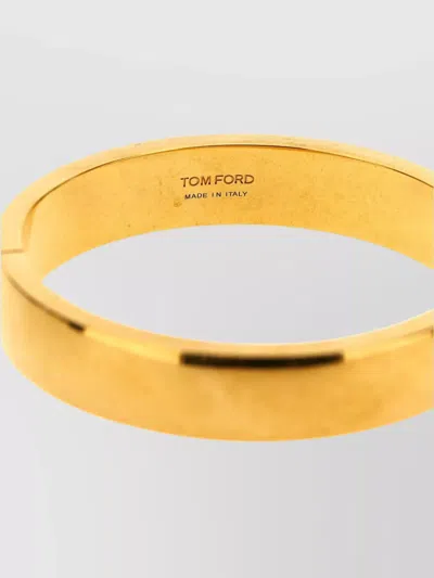 Tom Ford Women Handcuff Bracelet In Gold