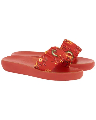 Ancient Greek Sandals Scrunchie Taygete Sandal In Red