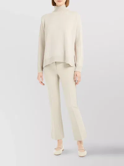Max Mara Slim-fit Trousers In Stretch Cotton And Viscose