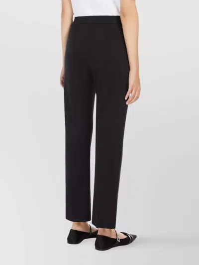 Max Mara Nepeta Ankle-length Trousers In Wool Crepe
