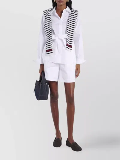 Max Mara Antiope Poplin Shorts