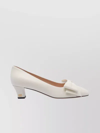 Valentino Garavani Bowow Pumps In Yellow