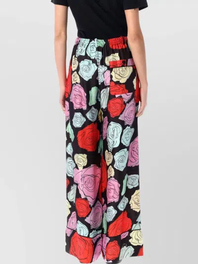 Marni Women's Orion Print Palazzo Trousers | Size 42 | 25ppama0335i0utsg30 Color Orn99
