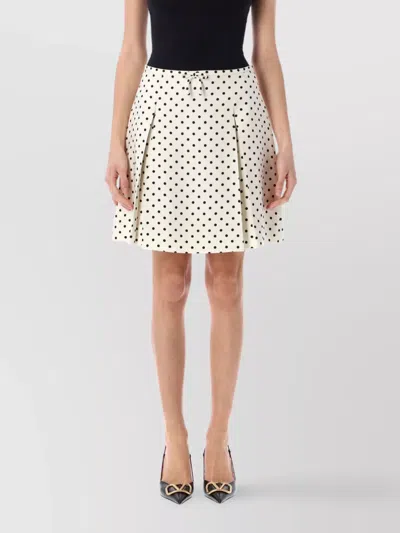 Valentino Polka Dot-print Mini Skirt