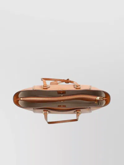 Michael Kors Taryn Large Tote Bag In Brown