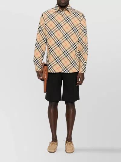 Burberry Shirts In Beige