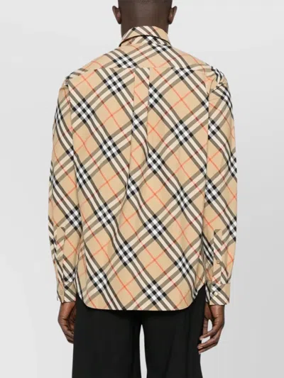 Burberry Shirts In Beige
