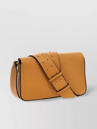 Pinko 'mini Amour' Crossbody Bag In Brown