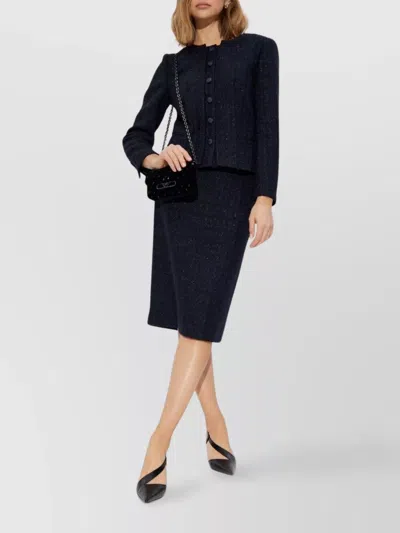 Emporio Armani Balenciaga Leather Jacket In Black