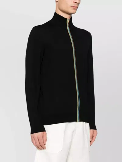 Paul Smith Stand-up Collar Long Sleeves Cardigan