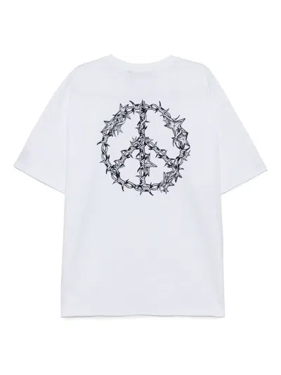 Five Cm Graphic-print T-shirt In White