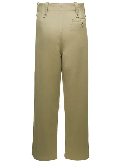 Burberry Trousers In Brown