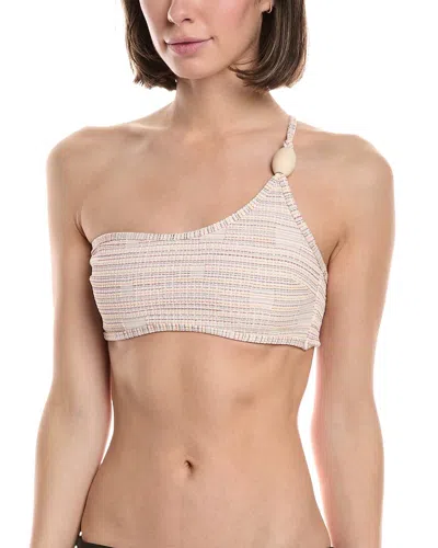 Devon Windsor Nyra Bikini Top In Pink