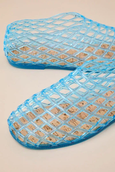 Coconuts By Matisse Marlow Jelly Ballet Flat In Blue