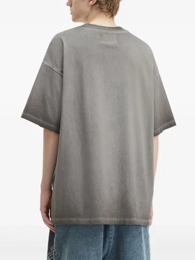 Musium Div. Graphic-print Oversized T-shirt In Grey