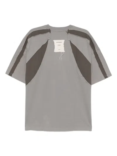 Five Cm Embroidered T-shirt In Grey
