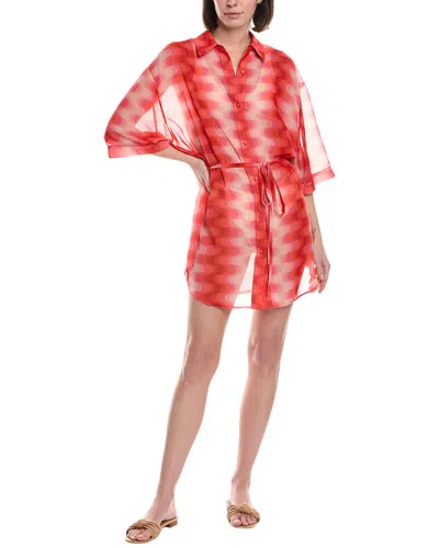 Devon Windsor Gala Shirt In Pink