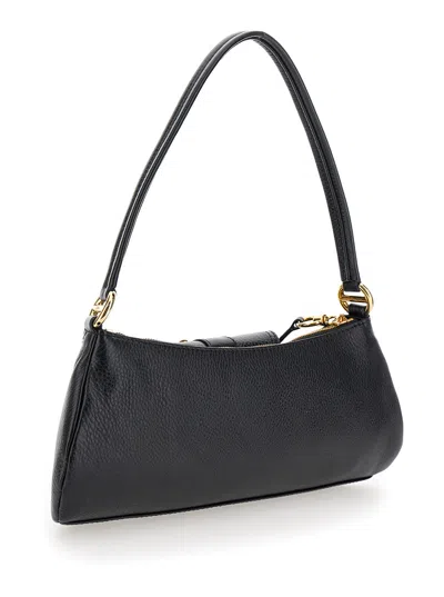 Chloé Chloe Women Black Leather The 99 Shoulder Bag In Black