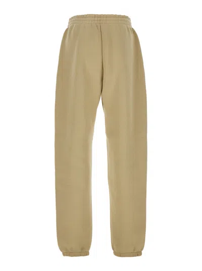 Fear Of God 'forum' Beige Pants With Elastic Drswstring Waist And Logo Patch On The Front In Multicolor
