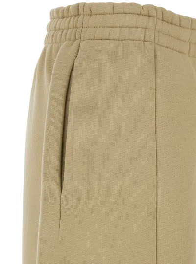 Fear Of God 'forum' Beige Pants With Elastic Drswstring Waist And Logo Patch On The Front In Multicolor