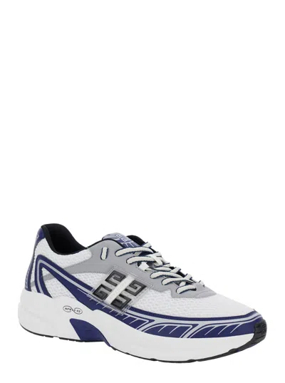 Givenchy Nfnty-52 Sneakers In Synthetic Leather And Mesh In Multicolor