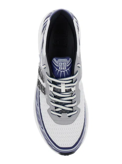 Givenchy Nfnty-52 Sneakers In Synthetic Leather And Mesh In Multicolor