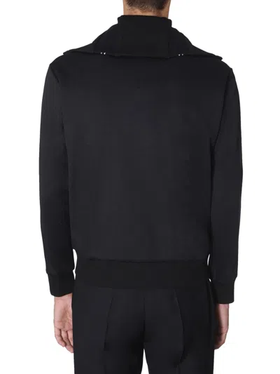 Givenchy Zipped Bomber Jacket In Black