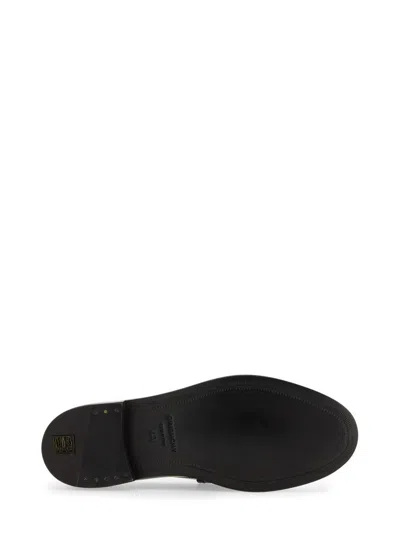 Givenchy Black Loafers With 4g Detail In Leather Man In Black