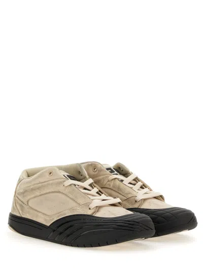 Givenchy Leather Sneakers In Neutrals