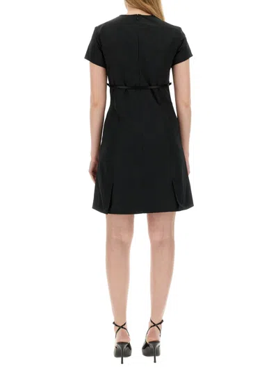 Givenchy Voyou Dress In Cotton Taffetas In Black