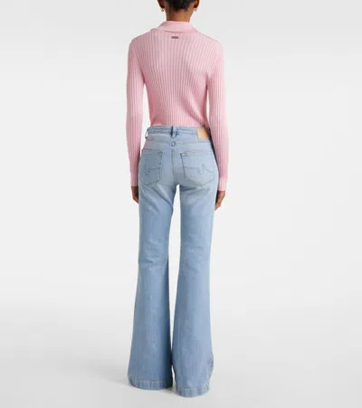 TROPEA高腰喇叭牛仔裤