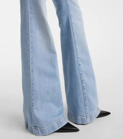 TROPEA高腰喇叭牛仔裤