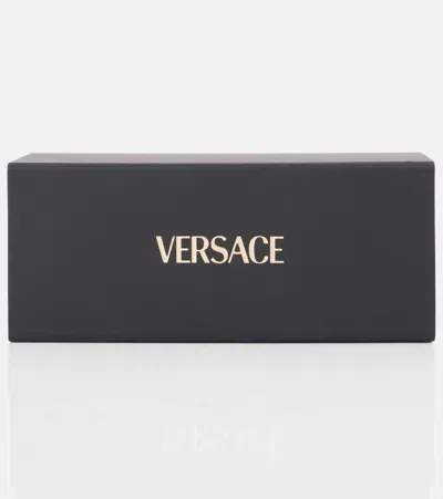 Versace Round Glasses In Gold