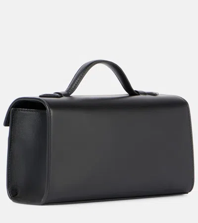 SYMMETRY POCHETTE皮革边饰托特包