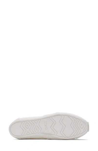 Toms Alpargata Womens Slip On Shoes Colour: White, Size: 4 In White