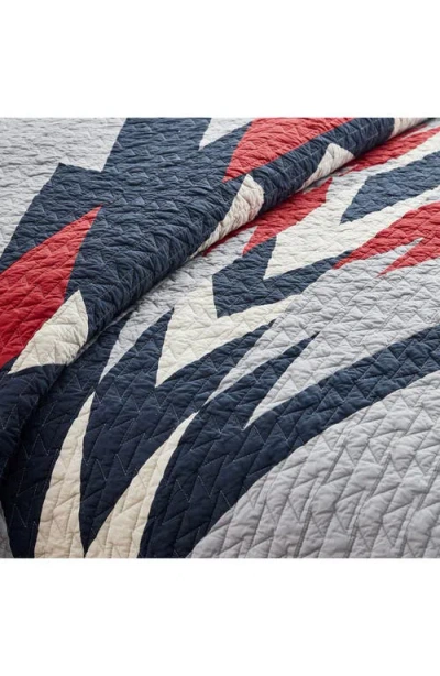 Pendleton Tecopa Hills Reversible Quilt & Sham Set In Gray