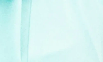 Nina Leonard Chiffon Ruffle Bolero In Robins Egg