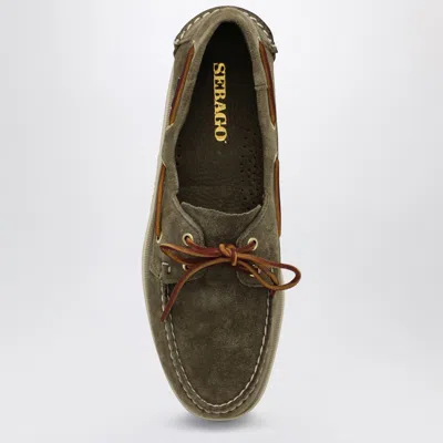 Sebago Portland Artisan Loafer Jungle Green In Grey