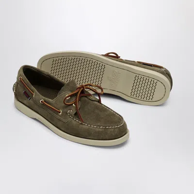 Sebago Portland Artisan Loafer Jungle Green In Grey