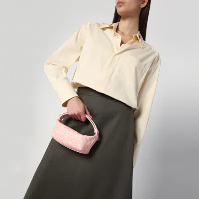 Bottega Veneta Wallace Handbag In Pink