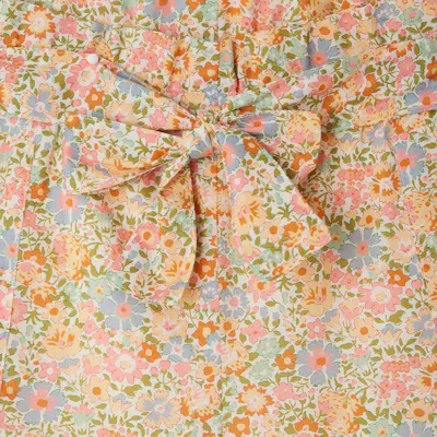 Bonpoint Elmie Floral Print Shorts In Pink