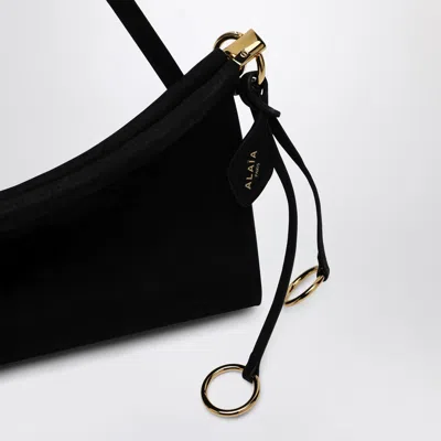 Alaïa Le Click Medium Shoulder Bag In Glossy Leather In Black